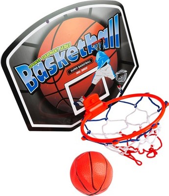BODYLINE Basketball Basket + Ball? Complete Basketball Set for Play