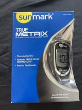 Sunmark True Metrix Self Monitoring Blood Glucose Meter, Exp 01/07/2027