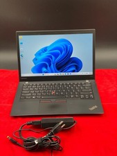 LENOVO THINKPAD T470s i7 8GB RAM 256GB NVMe 2 BATTERIES GOOD HEALTH WINDOWS 11