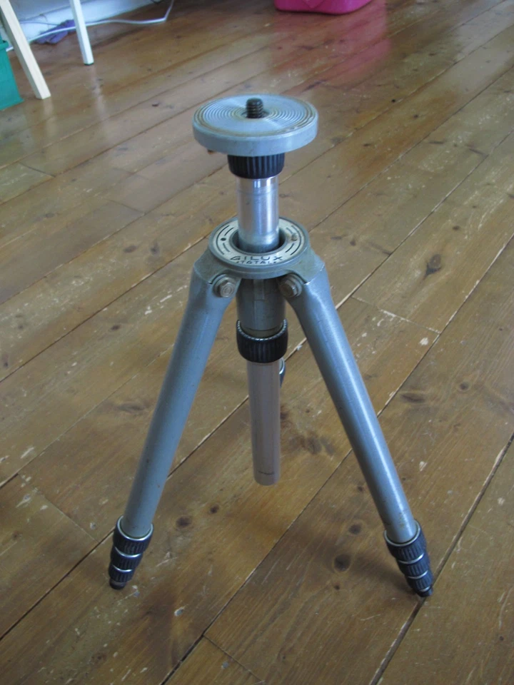 Trépied Gitzo Gilux Total — Sans tête • Vintage • Parfait état de fonctionnement - Photo 1/1