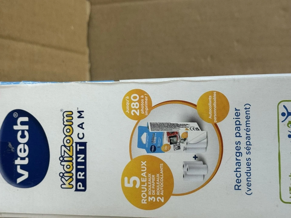 VTech KidiZoom Kinderkamera mit Drucken Kamera Print Cam Rot - Bild 4 von 4