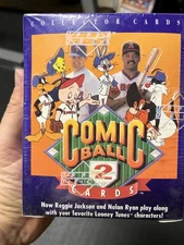 1991 Upper Deck Comic Ball 2 Nolan Ryan Reggie Jackson New Sealed Box MLB Cards