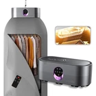 Portable Clothes Dryer, Clothes Dryer hold 9-12 Items, With Time Setting、Remo...