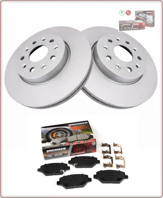 2x BREMSSCHEIBEN + BREMSKLÖTZE VORNE FÜR CADILLAC XT5 2020 - 2026 OHNE BREMBO