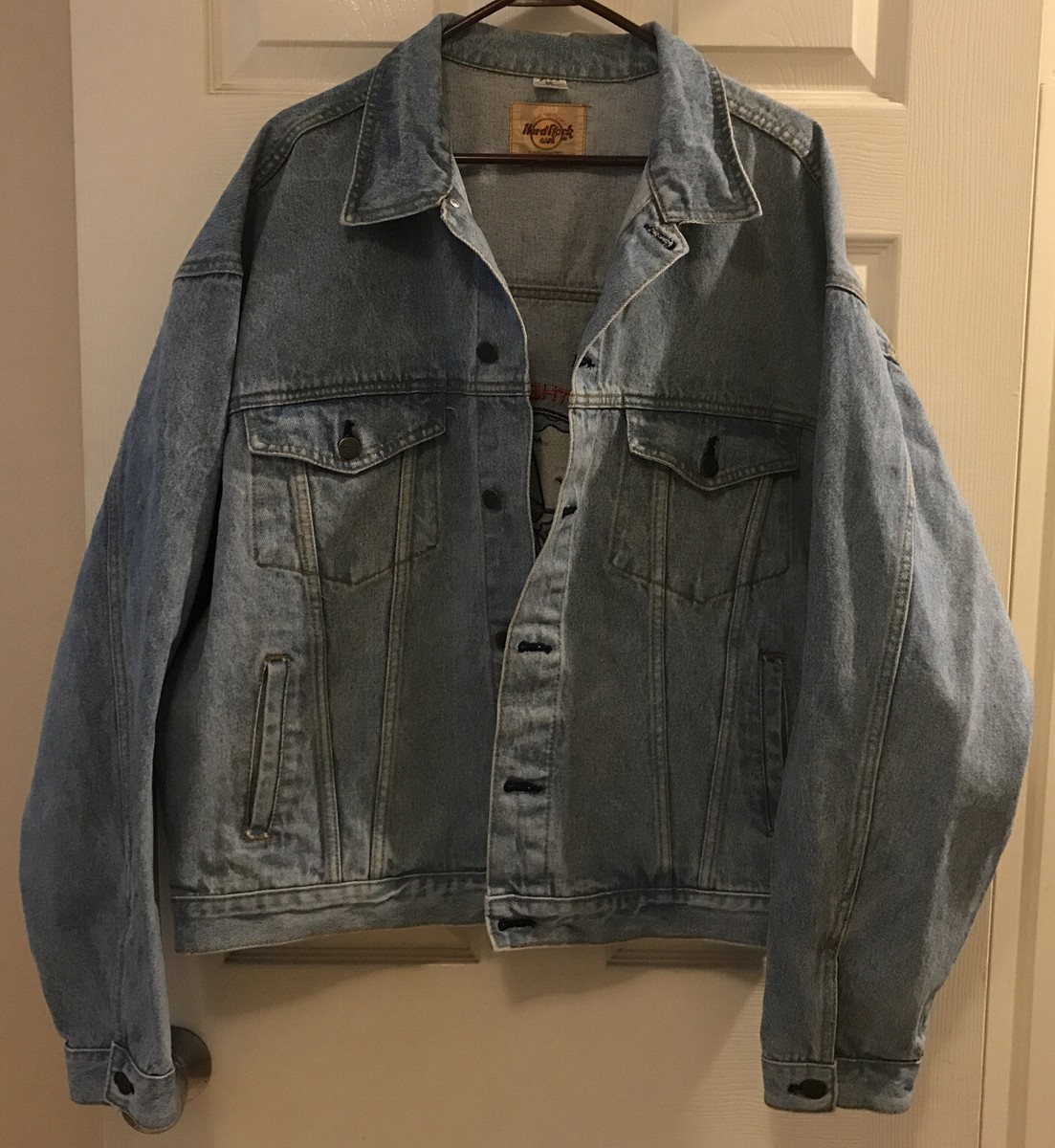 Vintage Stone Wash Hard Rock Cafe Washington DC Jean Denim Vintage Stone Wash Hard Rock Cafe Washington DC Jean Denim