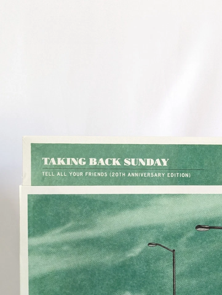 Taking Back Sunday Tell All Your Friends 20th Orange Crush Vinyl LP + 10” /1000 - Image 2 of 4