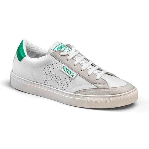Racing Casual Sparco S-Time Zapatos blanco verde - talla 36 - Imagen 1 de 1