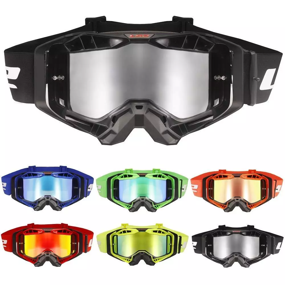 LS2 Aura Motocross Goggles Motorcross MX Off Road Helmet Goggle