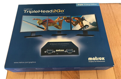 Matrox T2G-A3A-AGF TripleHead2Go Triple Analog Edition!