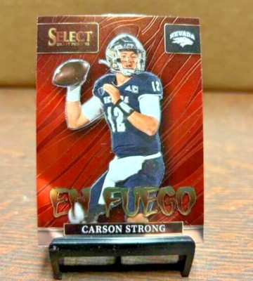 Carson Strong 2022 Select Draft Picks Football En Fuego Nevada Wolf Pack NFL