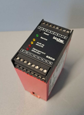 ESD302 - BIRCHER - ESD3-02 / 24V Sicherheitsrelais GEBRAUCHT