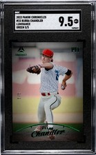 2023 Panini Chronicles #23 Bubba Chandler Luminance GREEN /5 SGC 9.5 RC (5/5)