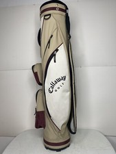 CALLAWAY Women  s GES 4 Way Divider Carry Golf Bag Rain Dust Cover Khaki Cream