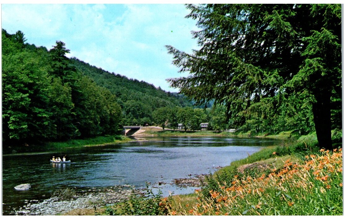 Cooksburg Pa Cooksburg, PA Postcard - Canoeing on the Clarion River, Cook Forest ...
