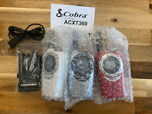 Cobra Walkie Talkie Soho ACXT360 2 Way Emergency Outdoor Radio 24.9