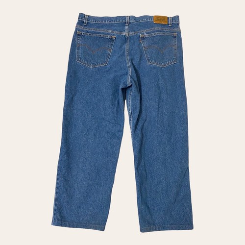 Levis 540 Men's 44x30 Blue Denim Jeans Relaxed Fit Brown Tab Mexico 1998 VTG - Picture 5 of 14