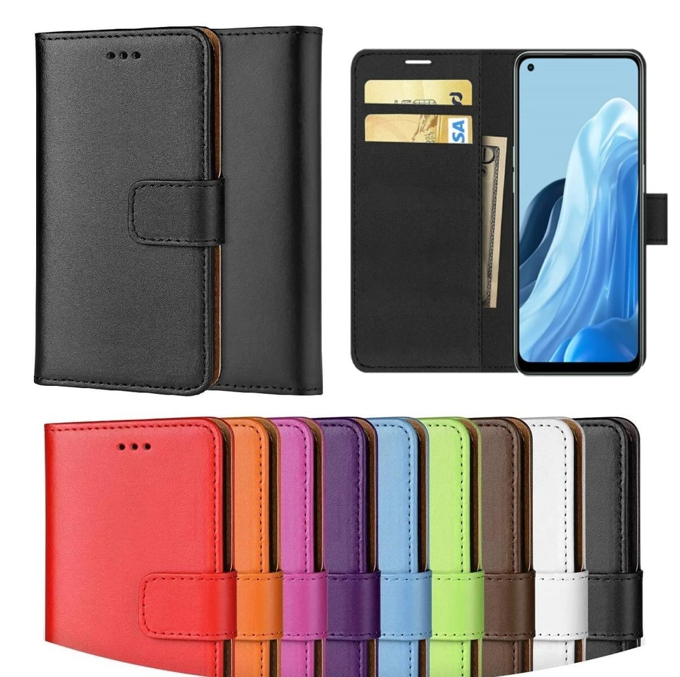 Case For Samsung S25FE/s23fe Leather Flip magnetic shockproof s24fe phone cover - Image 2 of 4