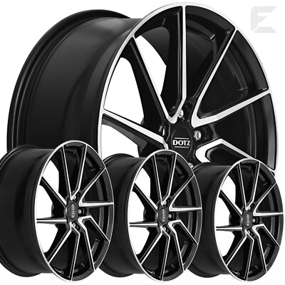 4x 18 Zoll Alufelgen für Kia Sportage / Dotz Spa dark 8x18 ET40 (B-DE03416)