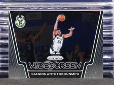 Giannis Antetokounmpo 2020-21 Panini Prizm Widescreen #9 NBA Basketball Card