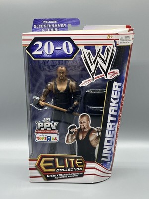 NEW WWE Elite Toys R Us Exclusive Undertaker 20-0 Figure Wrestlemania 28 Streak