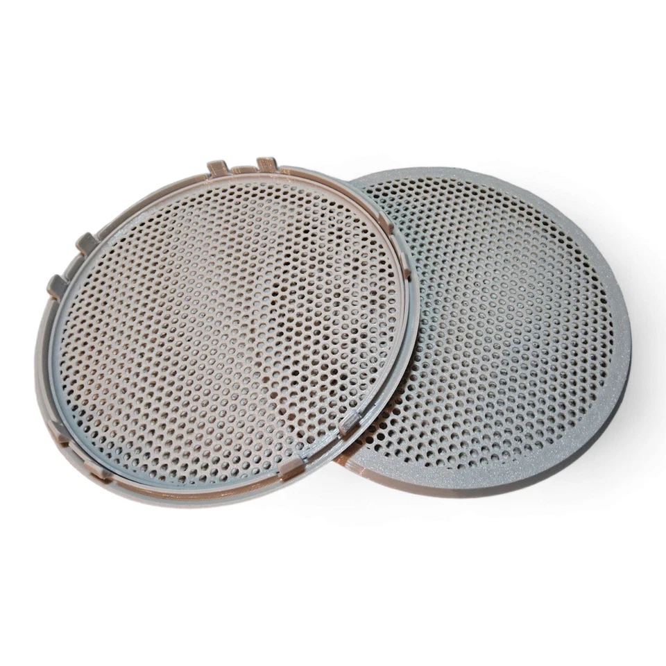 VW Bus T4 Lautsprecher Gitter Abdeckung  Verkleidung Tür 703035793C 2x Replika - Bild 3 von 4