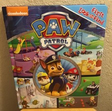 Nickelodeon Paw Patrol First Look and Find Large Board Book