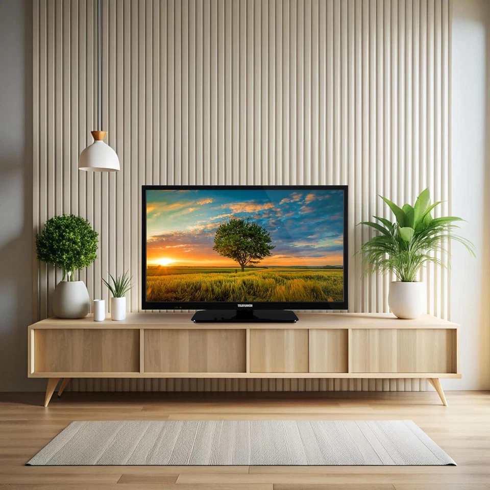 TELEFUNKEN TV 24" HD Ready 24TENSNVZ, TV LED 24 Pollici, Digitale DVB-T2/C/S2, U - Immagine 3 di 4