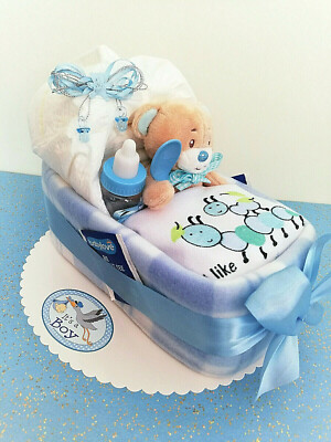 4youDesign Lätzchen 'Bitte Warten... Windel Wird Gefüllt' - Lustiges Babygeschenk Zur Geburt Oder Taufe