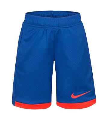 NWT Nike Trophy Boys Dry Training Shorts 939655-483 Blue/Red Sz Small and Medium