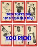2024 TOPPS 206/T-206 1910 Old Mill T210 Inserts COMPLETE YOUR SET YOU PICK!