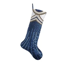 Frontgate Christmas Stocking Starry Sapphire Christmas Stocking $99