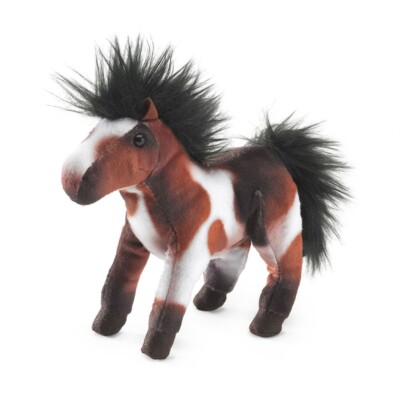 Mini Pferd Fingerpuppe Folkmanis 2793 Plüschtier Stofftier Kuscheltier