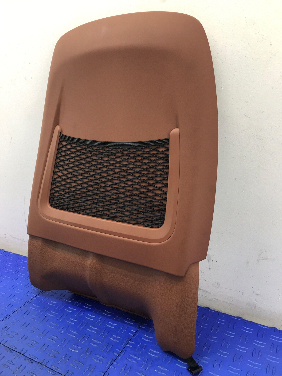2014-2021 MASERATI QUATTROPORTE FRONT RIGHT SEAT BACK TRIM PANEL BROWN 673001492