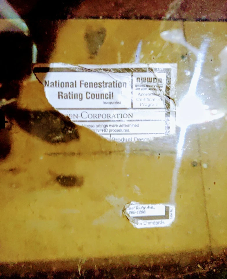 Large Andersen Vinyl Window Dble Hung Dble Pane Glass Wood Frame Window 46"x76" - Image 4 of 4