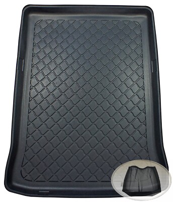 Kofferraumwanne TPE + Netztasche für  BMW 5er G30 Sport Line Limousine Stufenh2C