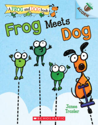 Frog Meets Dog: An Acorn Book (A Frog and Dog Book #1) - Paperback - GOOD