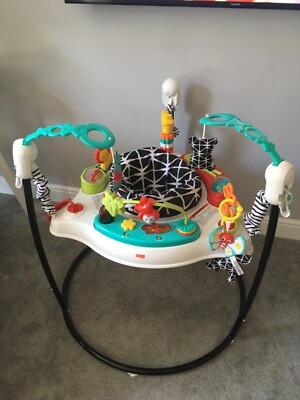 Fisher Price Animal Wonders Jumperoo baby bouncer activity Centre UK