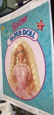 VINTAGE 1994 GOLDEN BOOKS BARBIE PAPER DOLL BOOK No. 2389
