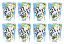 ICE BREAKERS Ice Cubes Pina Colada Flavored, Sugar Free Gum (Pack of 8) On Sale!