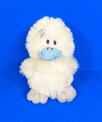 ENTE DILLY My Blue Nose Friends Nr. 4 Plüsch Kuschel weiß blau 14 cm groß