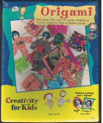 Orgami Set by Crativity for Kids, still sealed in wrap.