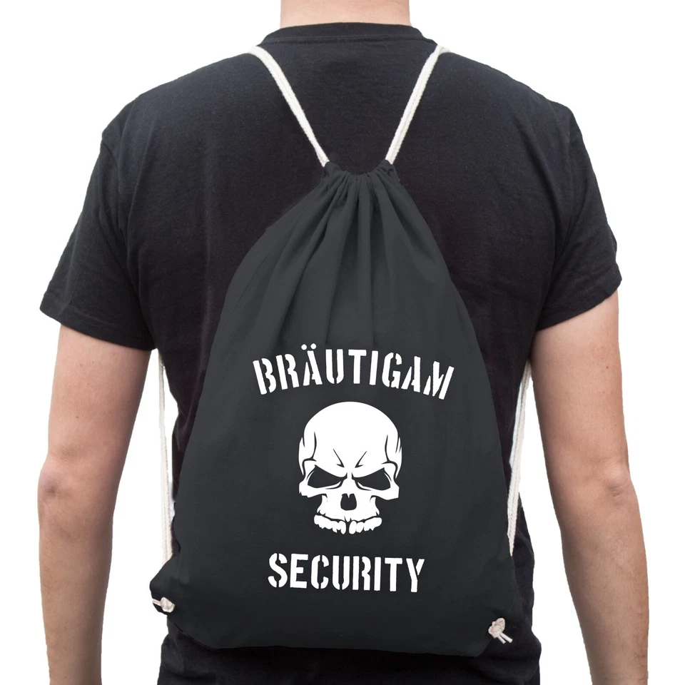 Bräutigam Security Turnbeutel - Junggesellenabschied Bachelor Party