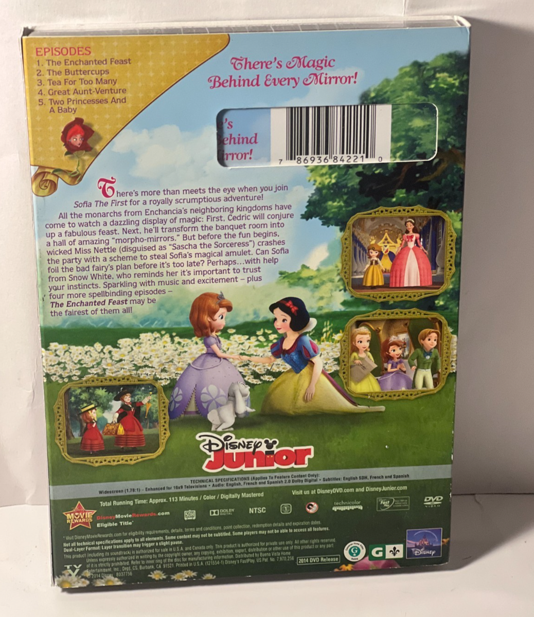 Sofia the First The Enchanted Feast Dvd 2014 New | eBay