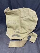 Sac De Masque D’Assaut En Toile US Army WW2 - Reconditionné Pour L’Entraînement