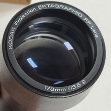 KODAK 178 mm ZOOM F/3.5 Slide Projection FF Zoom Lens- Ektagraphic FF Lens Mint