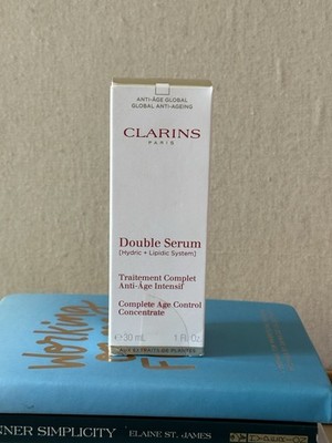 Clarins Paris Double Serum Hydric Lipidic System 30ml 1oz Age-Defying New Box