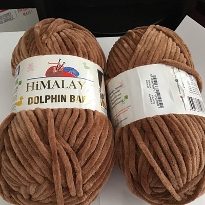 Himalaya Dolphin Baby Yarn Knitting 2 Skeins Super Bulky 6, 80337 Each 100gr