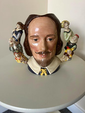 Royal Doulton William Shakespeare Large Double Handled Jug D6933 Ltd Ed 1992