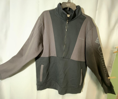 Columbia Lodge Jacket Half Zip Front Pockets