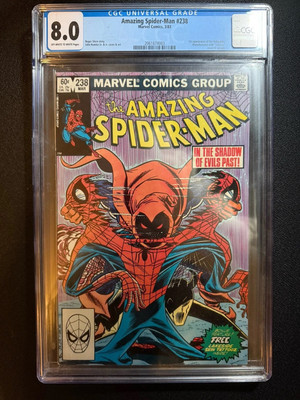 Amazing Spider-Man 238 CGC 8.0 with Tattooz 1st Appearance Hobgoblin 
